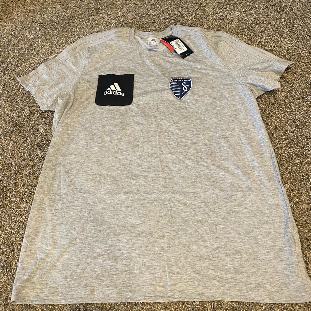 Kansas City Sporting XL Adidas NWT Shirt
